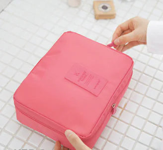 Waterproof Printed Makeup and Toiletry Bag for All