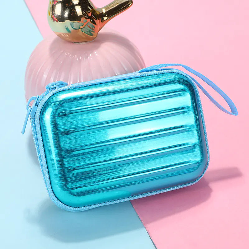 Cartoon Tinplate Coin Purse Mini Key Storage Wallet