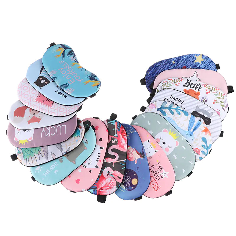 Creative Cotton Sleep Mask for Travel and Relaxation