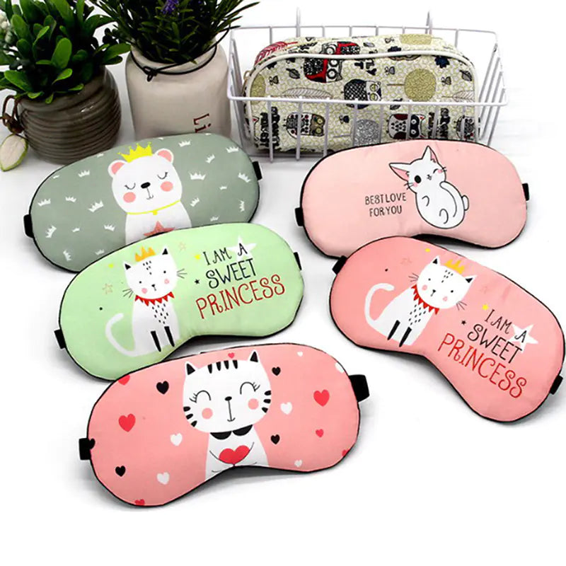 Creative Cotton Sleep Mask for Travel and Relaxation