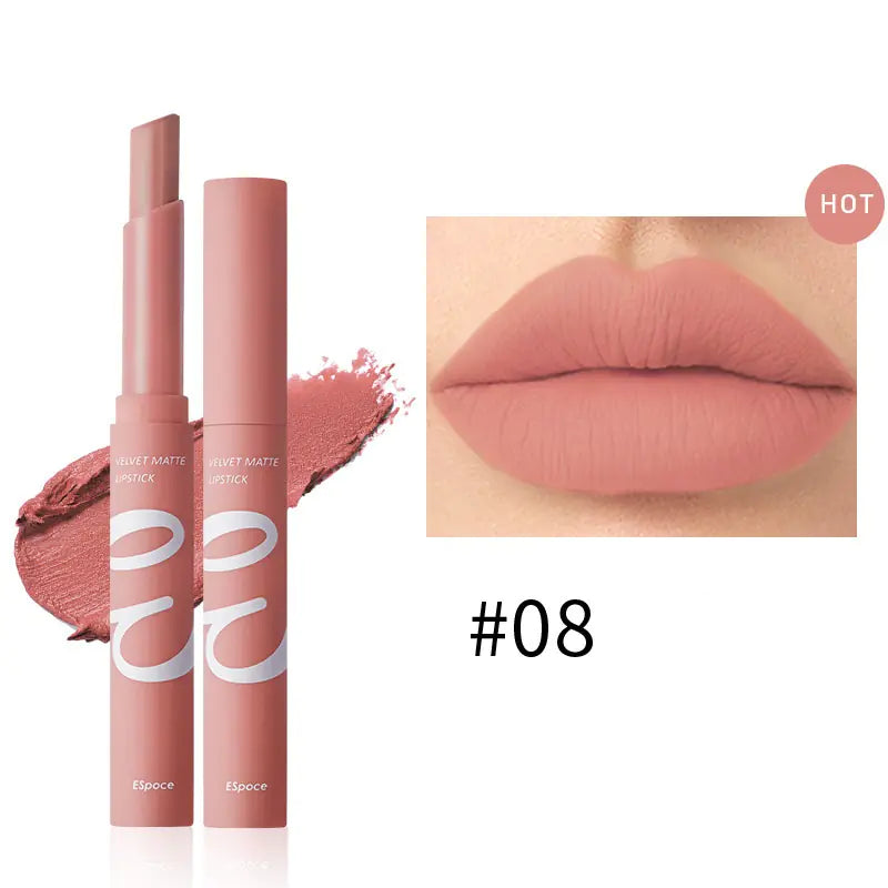 Velvet Matte Lipstick - Not Easy to Dip Cup Color