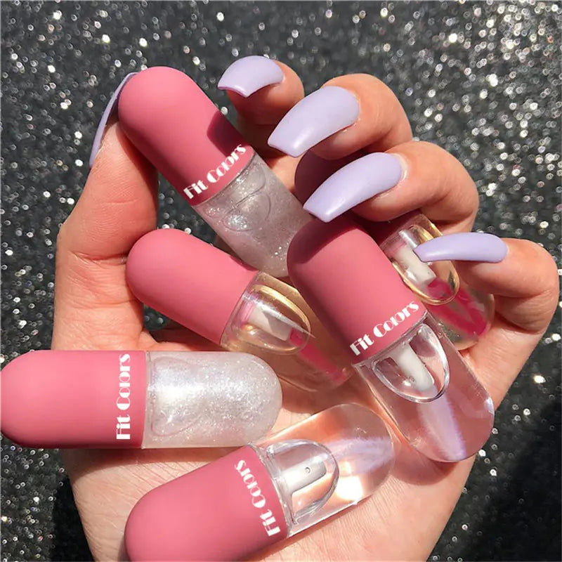 Mini Capsule Lip Gloss - Moisturizing and Repairing Oil