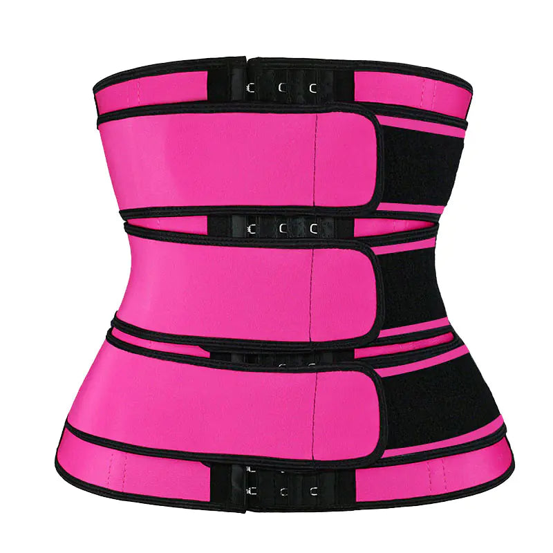Women's Waist Trainer Corset with Latex Support Belt