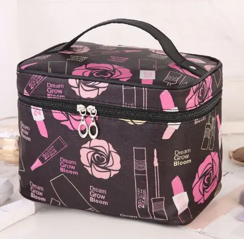 Waterproof Polyester Cosmetic Bag for Travel and Storage