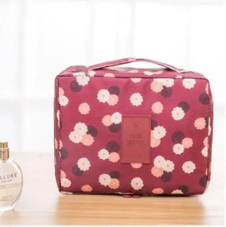 Waterproof Printed Makeup and Toiletry Bag for All