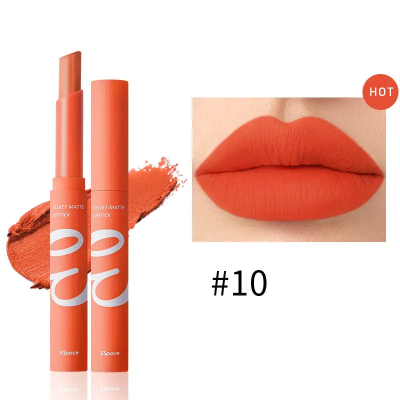 Velvet Matte Lipstick - Not Easy to Dip Cup Color