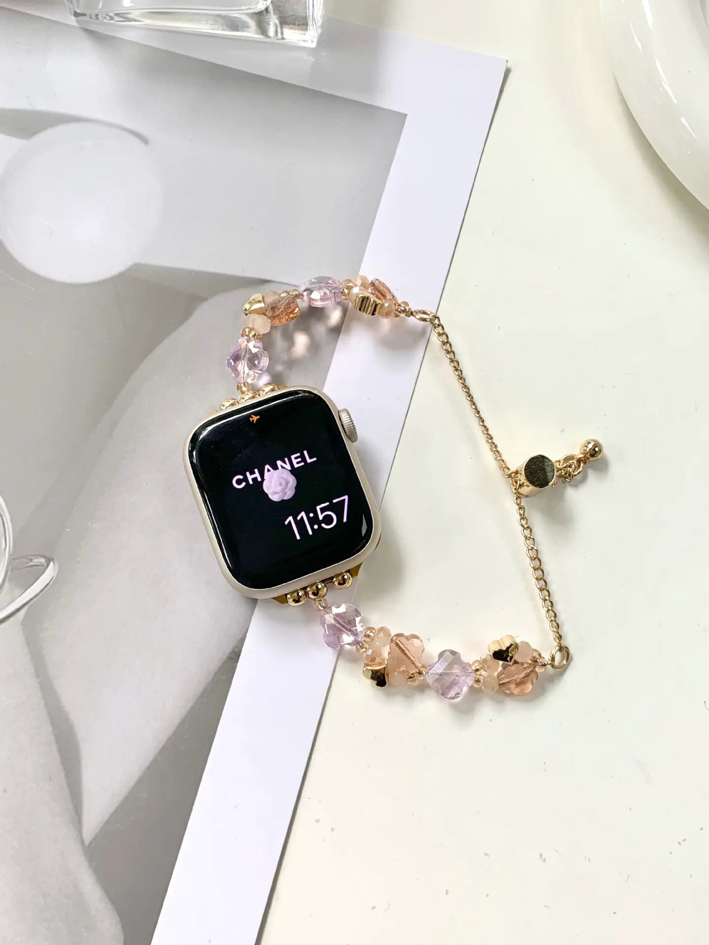 Crystal Bracelet for Women - Fits S8 Watch Band SE