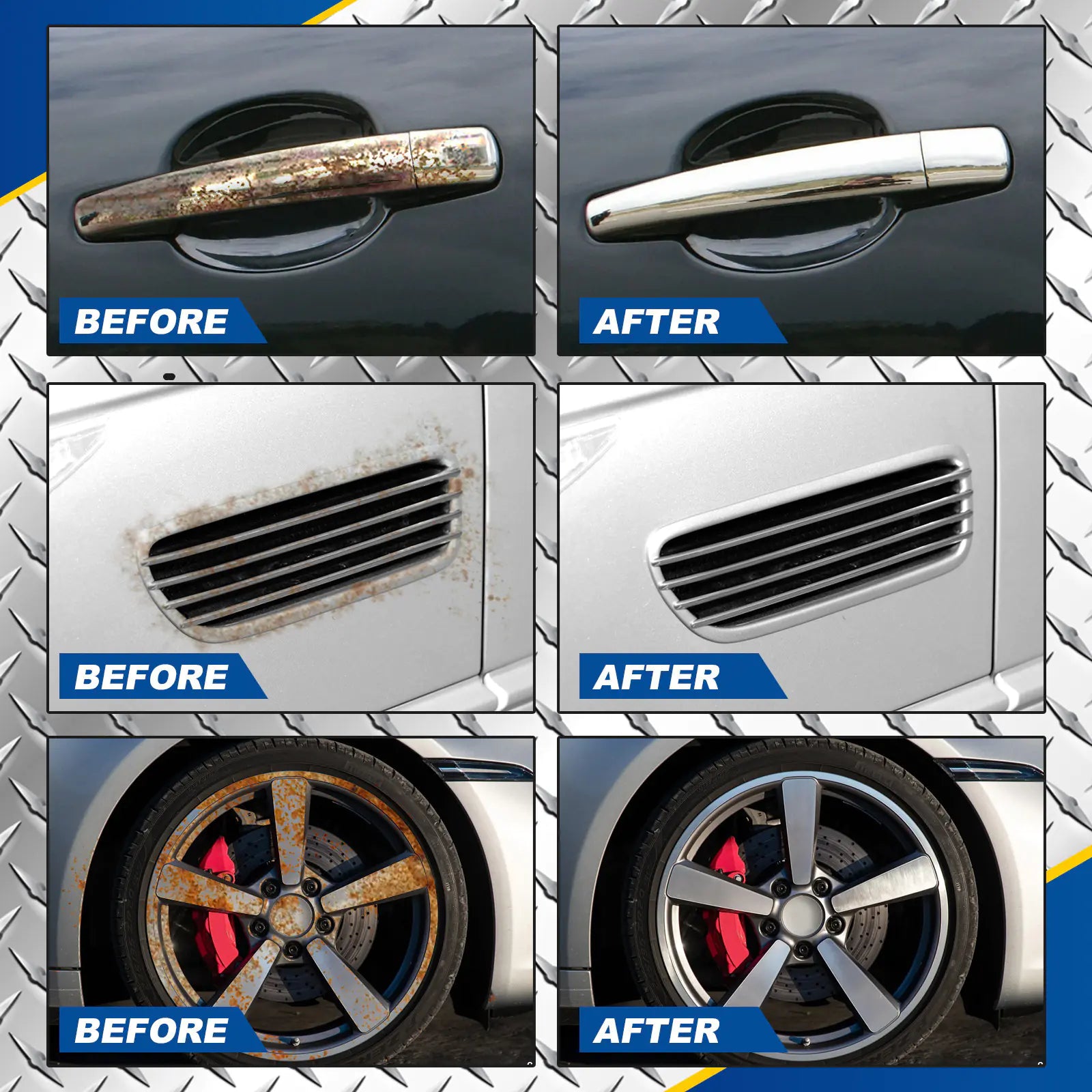 OUHOE Car Rust Remover Spray - Cleaning Supplies