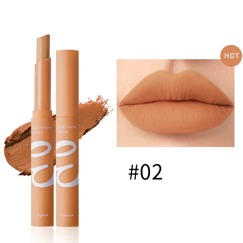 Velvet Matte Lipstick - Not Easy to Dip Cup Color