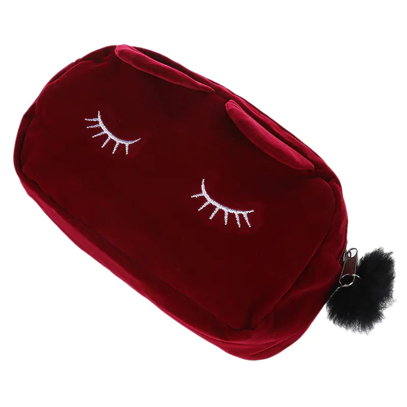 Cute Cartoon Makeup Bag - Portable Large Capacity Clutch