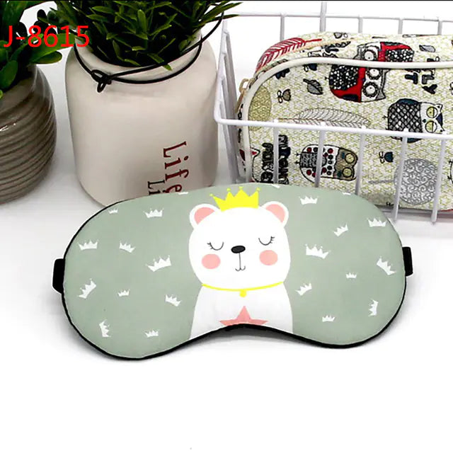 Creative Cotton Sleep Mask for Travel and Relaxation