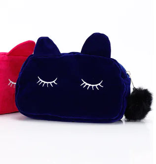 Cute Cartoon Makeup Bag - Portable Large Capacity Clutch