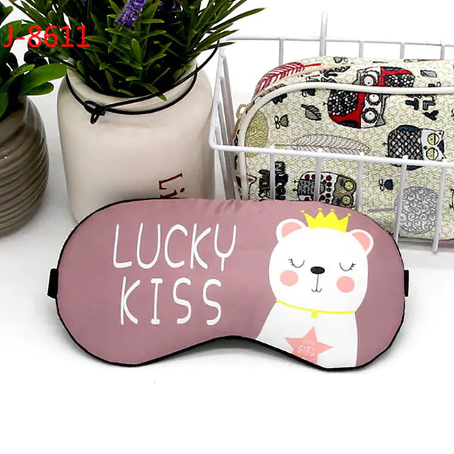 Creative Cotton Sleep Mask for Travel and Relaxation