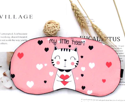 Creative Cotton Sleep Mask for Travel and Relaxation