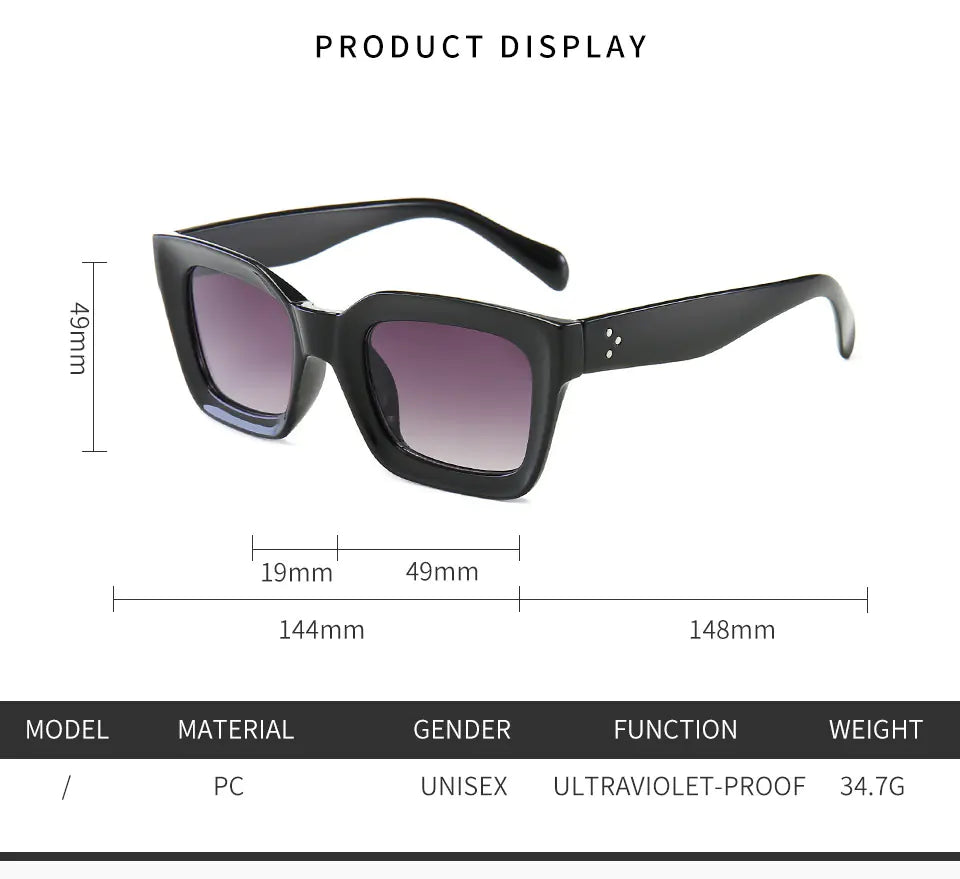 Trendy Retro Sunglasses for Cross-Border Wholesale