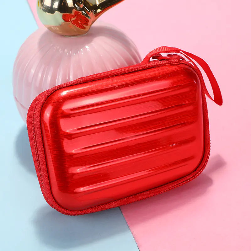 Cartoon Tinplate Coin Purse Mini Key Storage Wallet