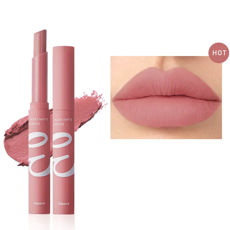 Velvet Matte Lipstick - Not Easy to Dip Cup Color