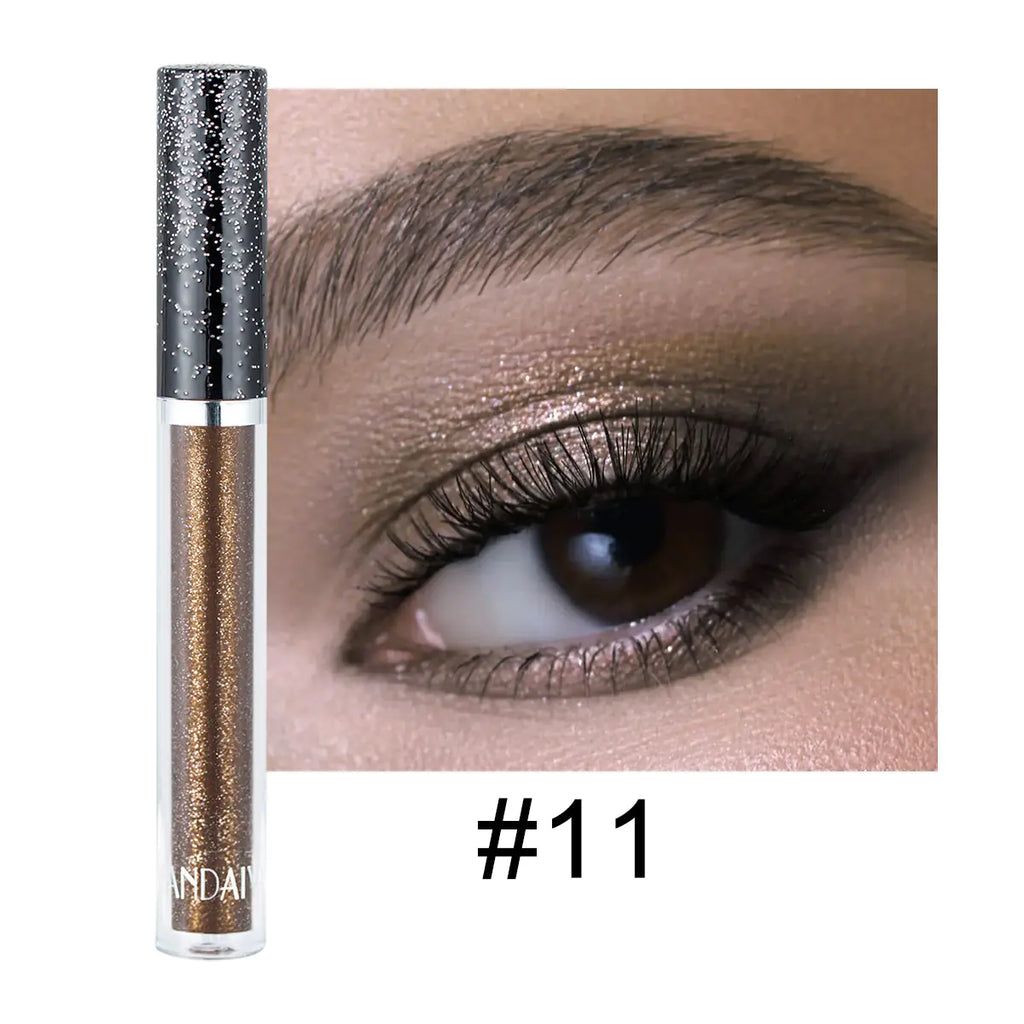 HANDAIYAN 12 Colors Diamond Liquid Eyeshadow Set
