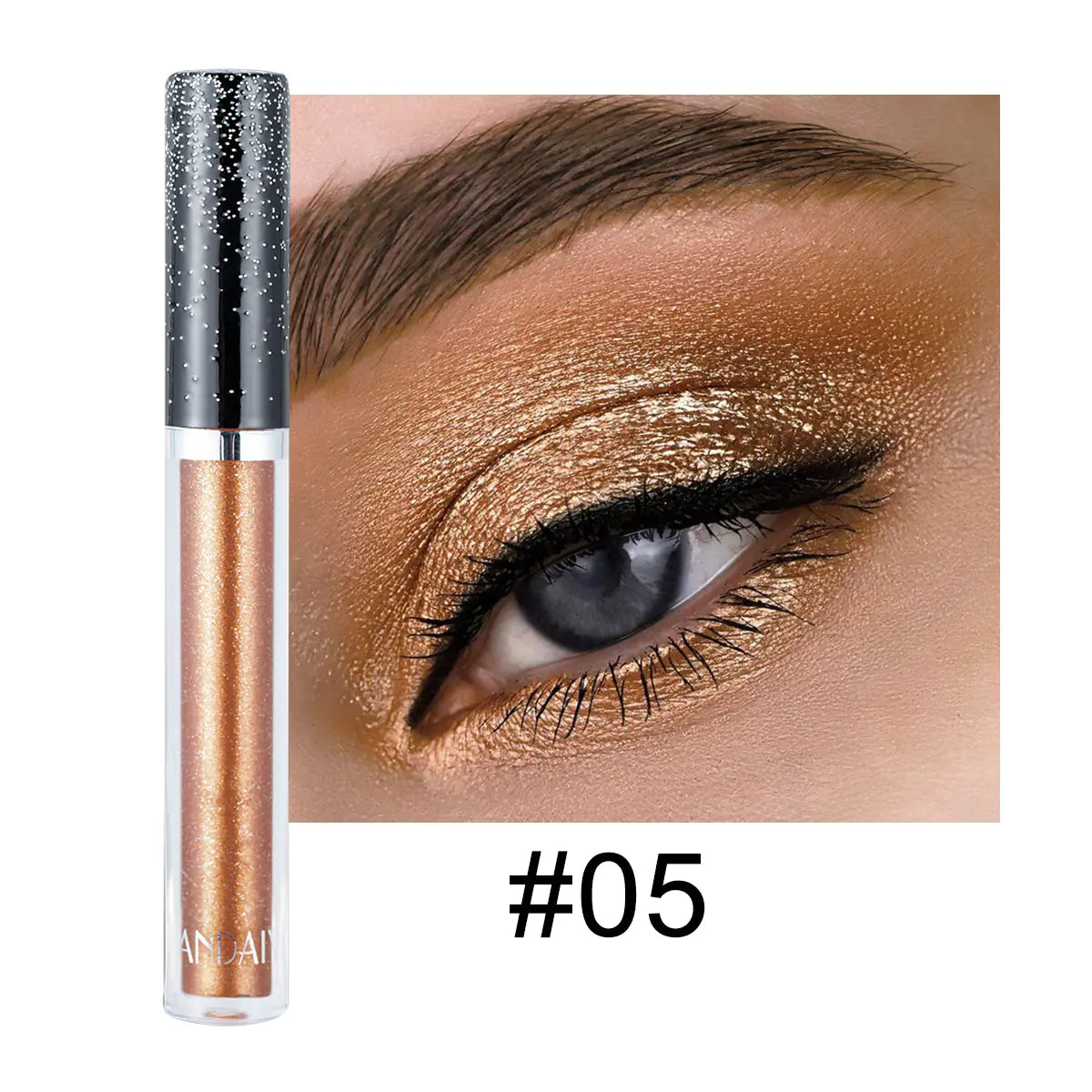 HANDAIYAN 12 Colors Diamond Liquid Eyeshadow Set
