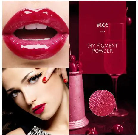 DIY Lip Gloss Powder Materials and Lipstick Pigments