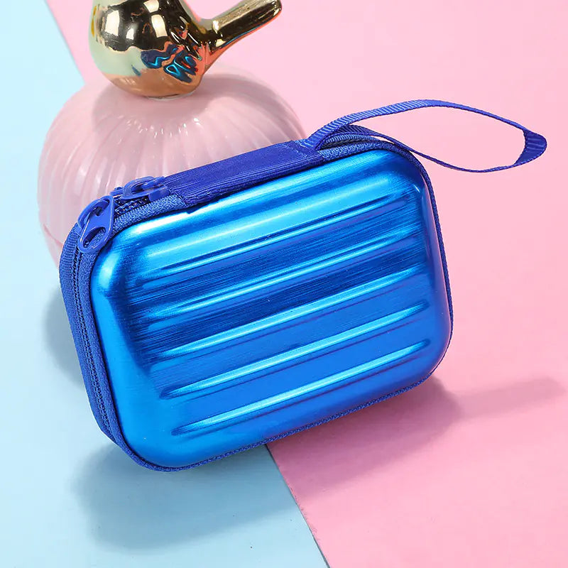 Cartoon Tinplate Coin Purse Mini Key Storage Wallet