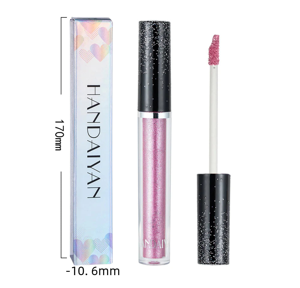 HANDAIYAN 12 Colors Diamond Liquid Eyeshadow Set