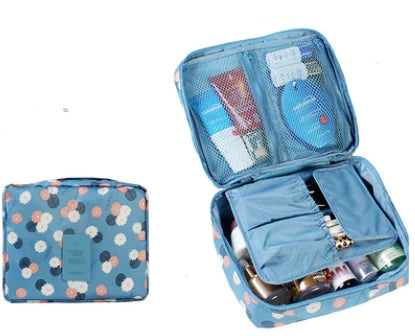 Waterproof Printed Makeup and Toiletry Bag for All
