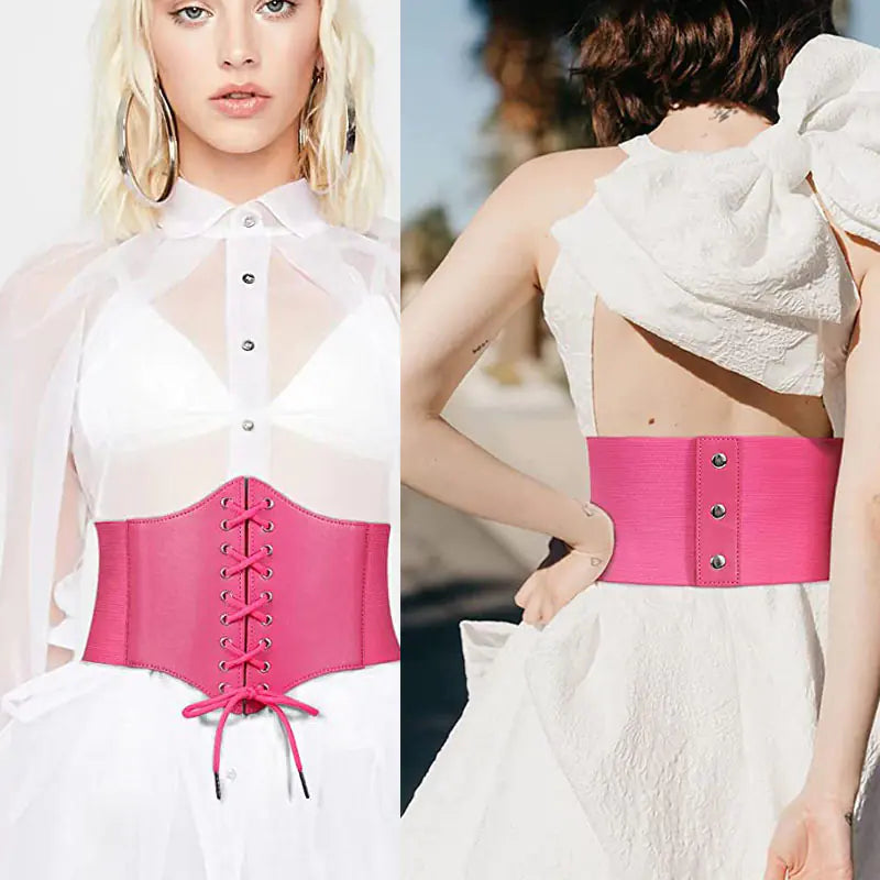 Women's Corset Belt with European Style Binding