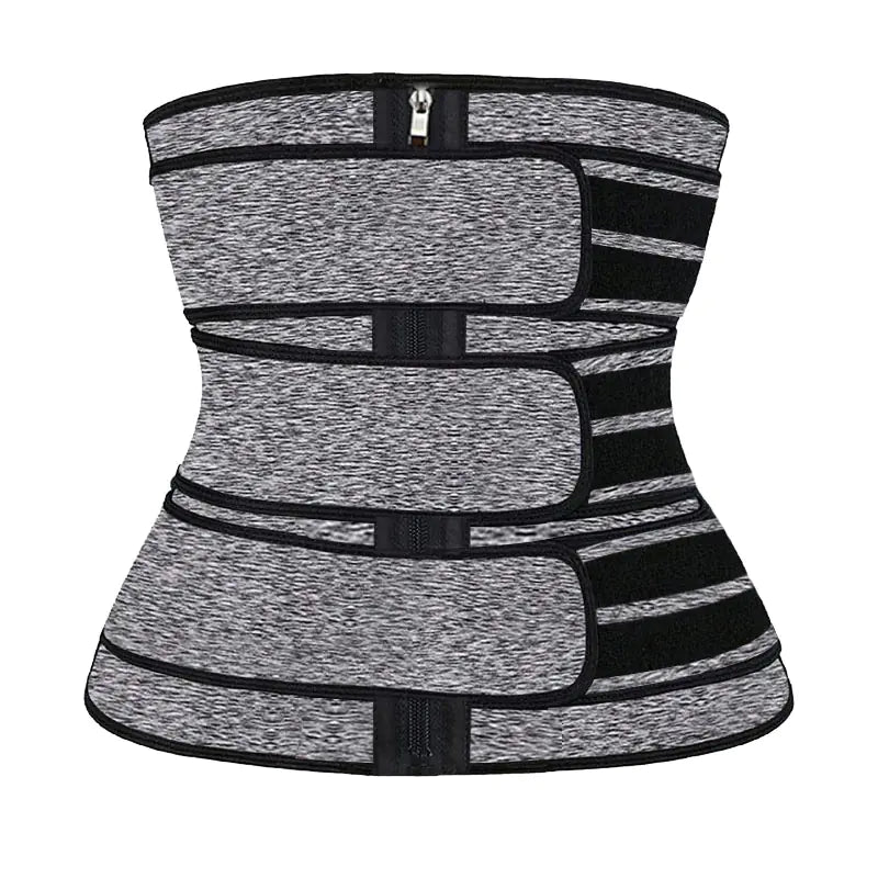 Women's Waist Trainer Corset with Latex Support Belt