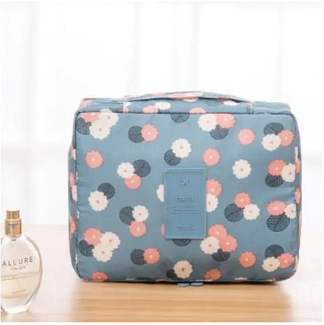 Waterproof Printed Makeup and Toiletry Bag for All